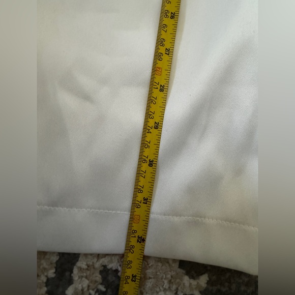 BCBG Max Azria Ivory Sheath Wedding Cocktail Dress Size XS - Picture 10 of 14